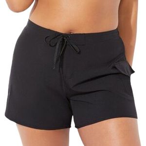 SWIMSUITS For All Drawstring Stretch Board Shorts Sz 24